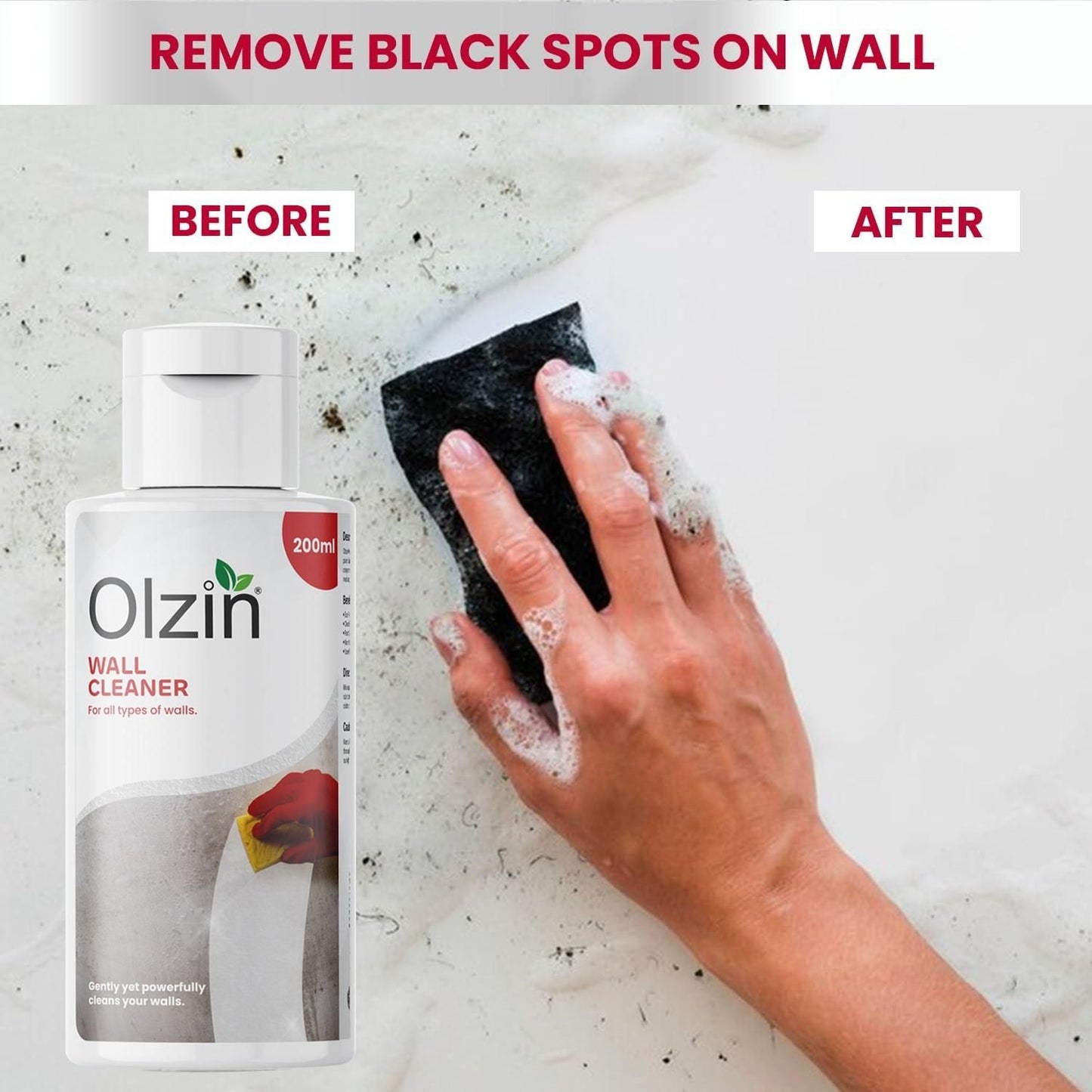 Olzin Wall Cleners 100ML (Pack of 3)